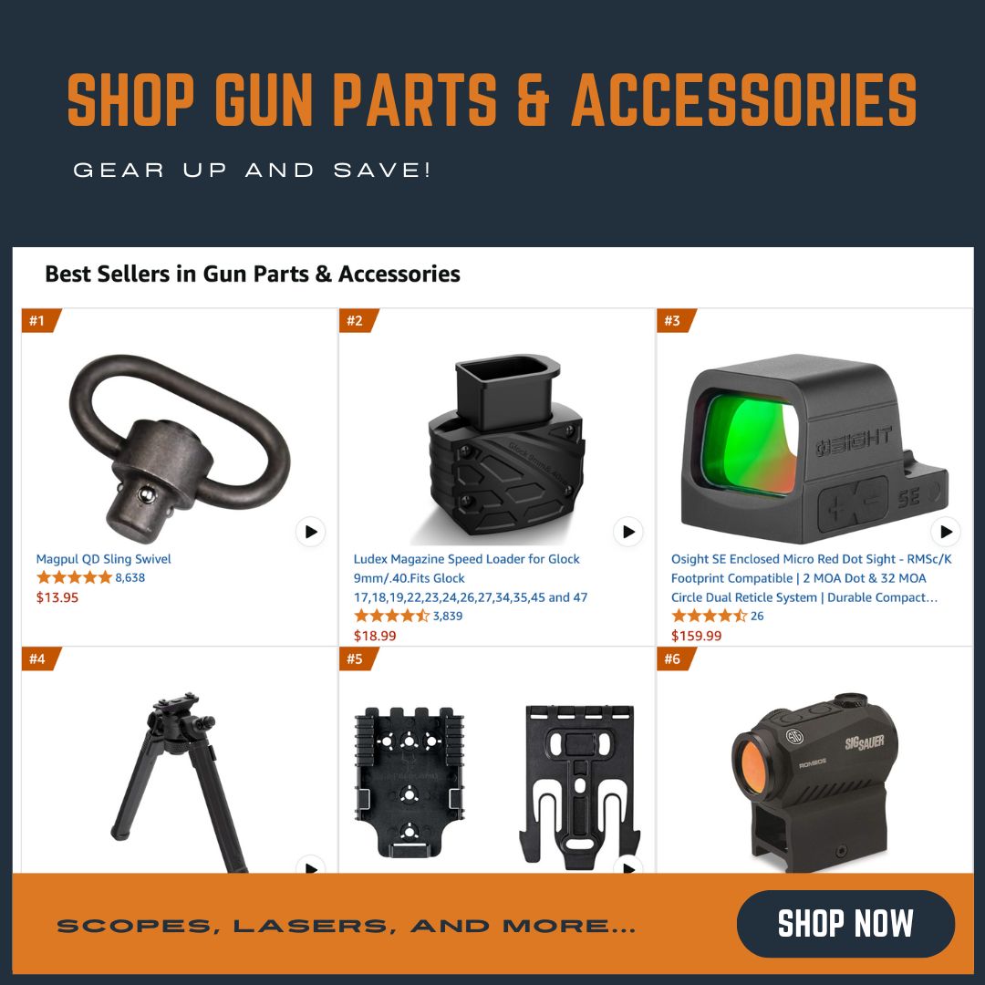 Amazon Gun Parts & Accessories sponsor affiliate ad